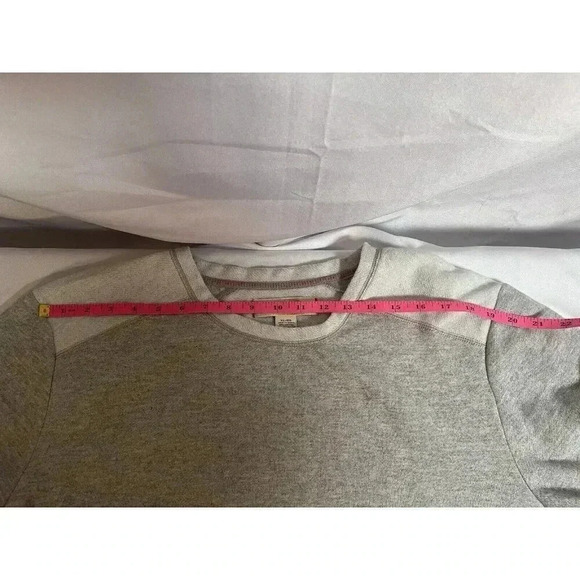 Tommy Bahama Sweater Top Womans XL Solid Gray Long Sleeve Crew Neck Pullover - Picture 7 of 7